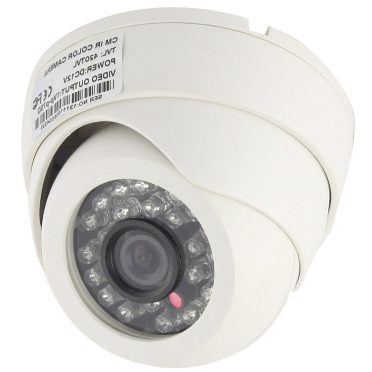 CMOS 420TVL 3.6mm Lens ABS Material Color Infrared Camera with 24 LED, IR Distance: 20m, with 24 LED CMOS 420TVL 3.6mm Lens ABS Material Color Infrared Camera with 24 LED, IR Distance: 20m, with 24 LED